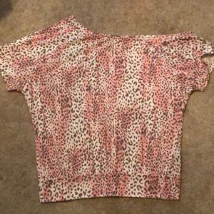 Torrid size 1 leopard print top